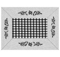 Barquette de 500 sets de table papier gaufré - Format 30x40cm - Montagne Lin