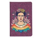 Frida Kahlo, Carnet cousu fil 7,5x12cm, 48 pages, uni, ass.