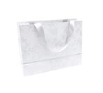Premium Blanc, sac shopping 32x13x24,5cm Arabesques