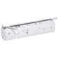 COSMICUIR DAIM Trousse ronde Ø5,5x22cm - Argent