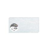 PAPIERS MARBRÉS, Paquet de 25 cartes pliées Pollen 106x213mm 180g/m2 - Bleu marbré