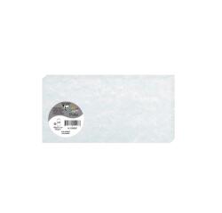 PAPIERS MARBRÉS, Paquet de 25 cartes pliées Pollen 106x213mm 180g/m2 - Bleu marbré