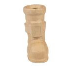 Vase botte de Noël - Kraft