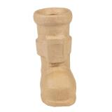 Vase botte de Noël - Kraft