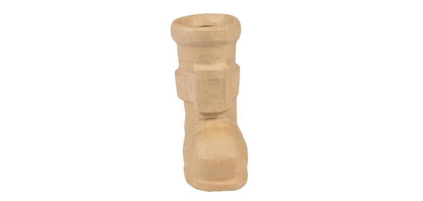 Vase botte de Noël - Kraft