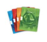 Cahier d'exercices mensuels piqué 7000 17x22 cm 64 pages grands carreaux 70 g - Assortis