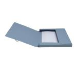 Boîte de classement dos 25mm carte recyclée 600g/m2 Autentik - Couleurs assorties