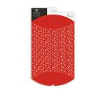 Pochette cadeau, 30x40cm, C#urs - Rouge