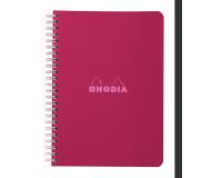 Carnet reliure intégrale Couleurs Prune 14,8 x 21 cm - Prune