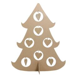 * Sapin bulle 45,5cm - Kraft