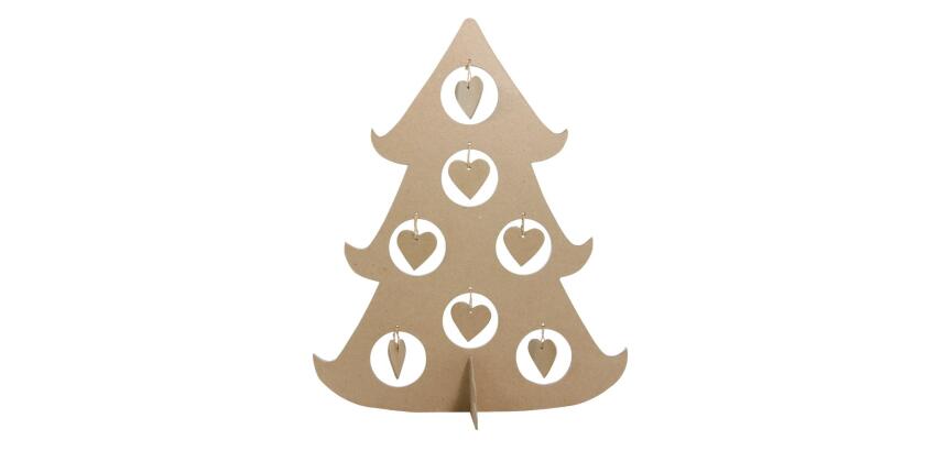 * Sapin bulle 45,5cm - Kraft