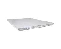 Manteles doblados - Papel gofrado Tiss Lack 70x110 cm - Blanco