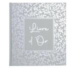 Livre d'or 140 pages tranche argent AutentiK