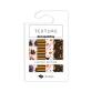 Assortiment 4 papiers foil Halloween - Assortiment