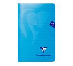 Carnet piqué Mimesys 11x17cm 48 pages ligné Couleur aléatoire - Assortis