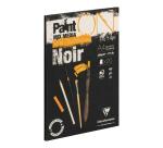 Paint'ON Noir bloc collé 20F A4 250g