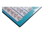 Sous-main rigide PVC France - 37,5 x 57,5cm - Visuel