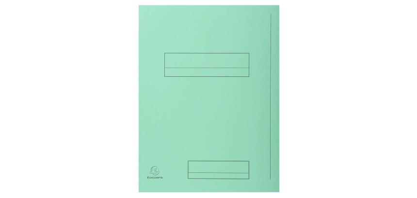 Paquete de 50 Subcarpetas con 2 solapas SUPER 210 g/m2 Exacompta