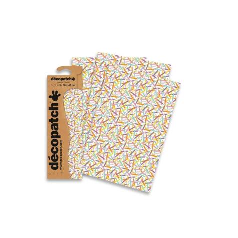 Pochette 3 Feuilles Identiques Ref 827