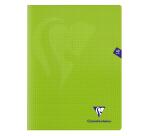 Cahier piqué Mimesys 24x32cm 48 pages petits carreaux couverture polypropylène