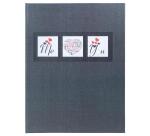 Livre d'or 100 pages tranche argent Me & You - Noir