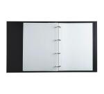 Reliure registre 32x26cm 4 anneaux avec recharge Conseil d'Administration - Noir