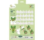Graffy Christmas, Calendrier de l'avent à colorier - Vert