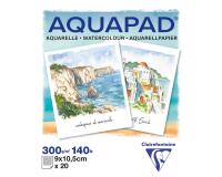 Bloc Aquapad Polaroid aquarelle 9x10,5cm 20F 300g