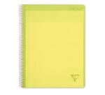 Meeting Book Linicolor FRESH cahier reliure intégrale A4+ 160 pages détachables couverture plastique polypropyène rainuré Couleur aléatoire - Assortis
