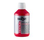 DARWI Flacon de 250 ml de Peinture Textile Opaque - vermillon