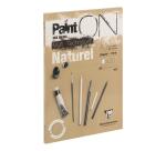 Paint'ON Naturel bloc collé 30F A3 250g