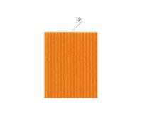 CARTON ONDULÉ, Étui de 10 feuilles mini cannelure 230g/m2 au format 50x70cm