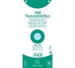 Pak van 100 horizontale tabstroken met perforatie 180g - 105x240mm