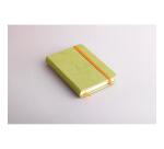 Rhodiarama carnet rembordé rigide 9 x14 cm 192 pages 90 g fermeture élastique