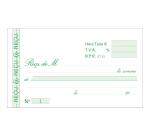 Manifold Reçus avec T.V.A. 10,5x18cm 50 feuillets dupli autocopiants