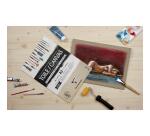 Toile à peindre Grain de sable bloc collé 10F A2 210g