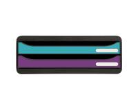 Module de classement Toolbox 2 tiroirs Titane - Couleurs assorties