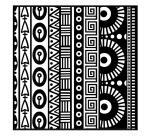 Cernit plaque de texture Geometrics - Gris