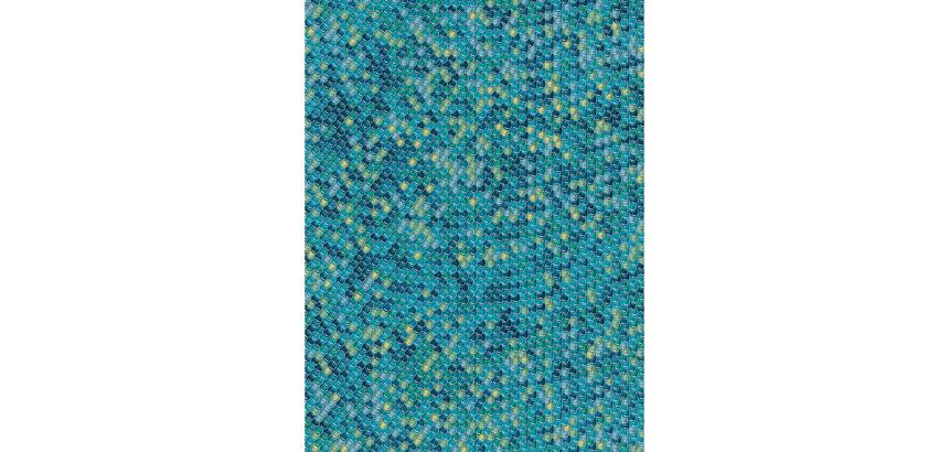 729 - Pochette 20 feuilles Décopatch - Bleu
