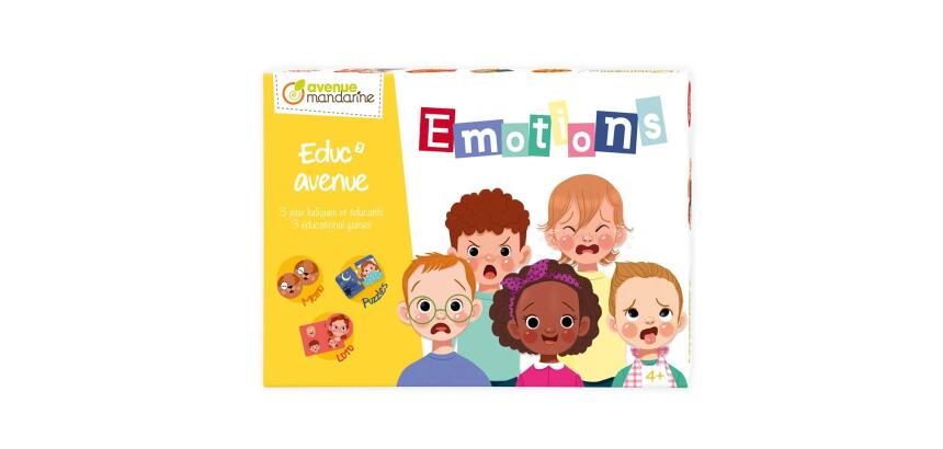Coffret éducatif, Les Emotions - Multicolore