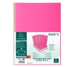 Pack of 10 expanding spine folders ROCK'S 320gsm - 24x32cm.