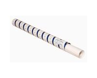 Simili Japon rouleau en tube 1,3x10m 250g - Blanc