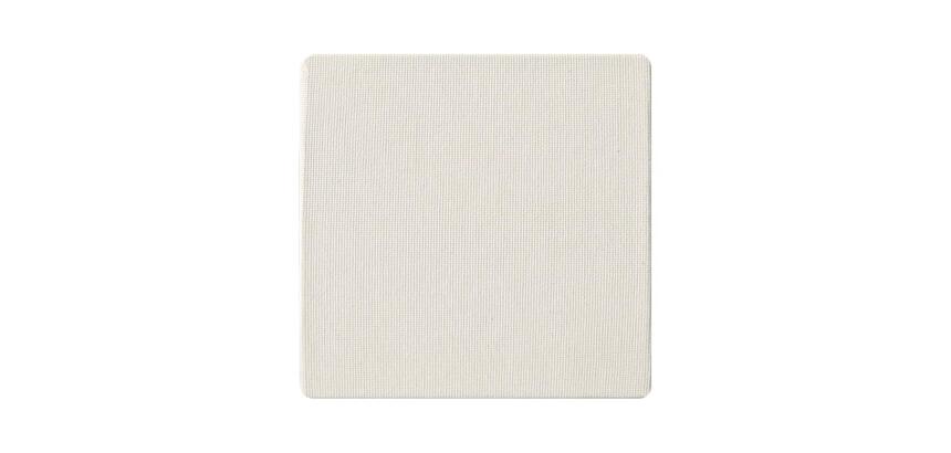 Prêt à peindre carton toilé 10x10cm 3mm - Blanc
