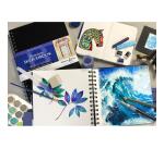 Beta Series carnet spiralé 25F 15,2x20,3cm 270g - Blanc