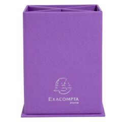 Squared pen-holder 4 comp. Teksto assort