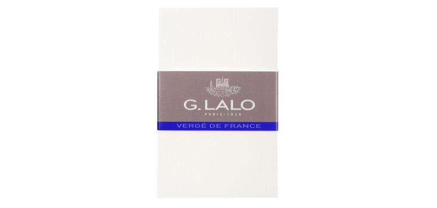 25 cartes Vergé de France blanc visite (85X135mm), sous sachet