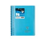 Carnet dessin/croquis reliure intégrale enveloppante Koverbook A6 100 pages papier blanc 125 g couverture polypropylène transparent - Assortis