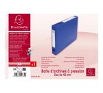 Boite de classement à pression Dos 40mm polypropylène 7/10e Opaque - A4