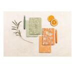 Jardin des Sens, Set de 2 carnets cousu fil A6 10,5x14,8 cm, 64 pages, ligné, ass.