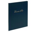 Livre d'or Balacron avec titre 100 pages blanches - 27x22 cm vertical - Couleurs assorties
